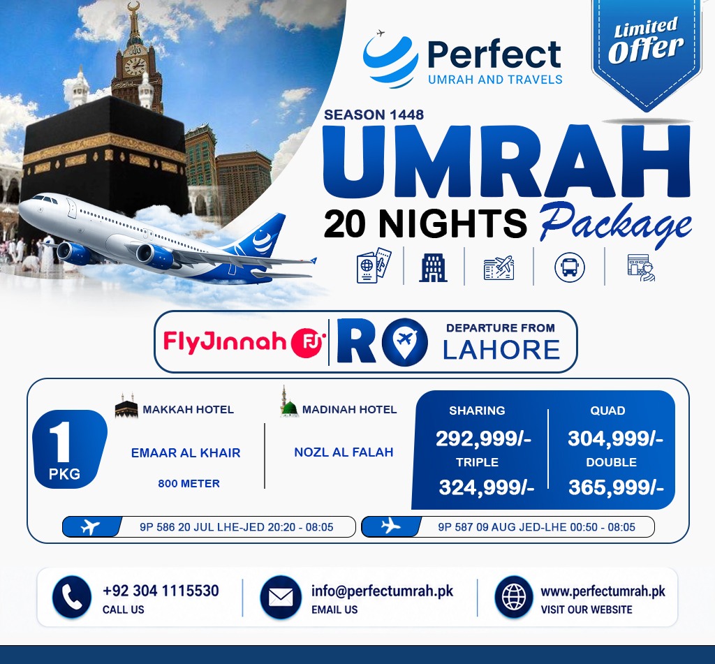 Special Offer For Lahore 10