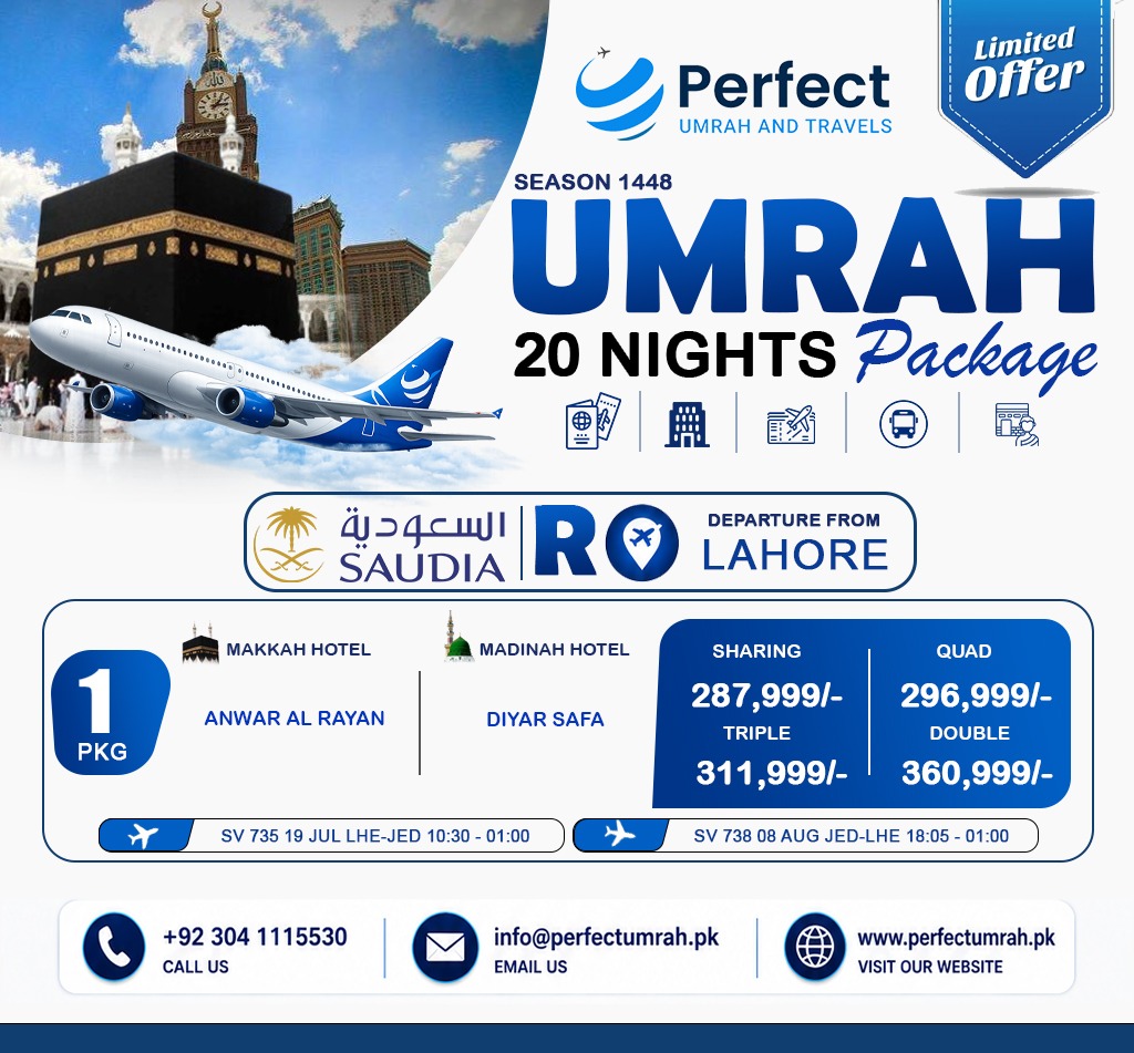 Special Offer For Lahore 11