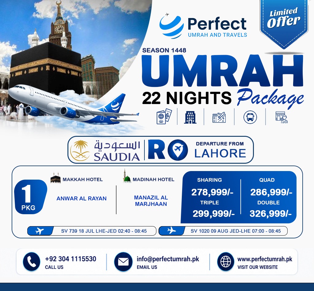 Special Offer For Lahore 12